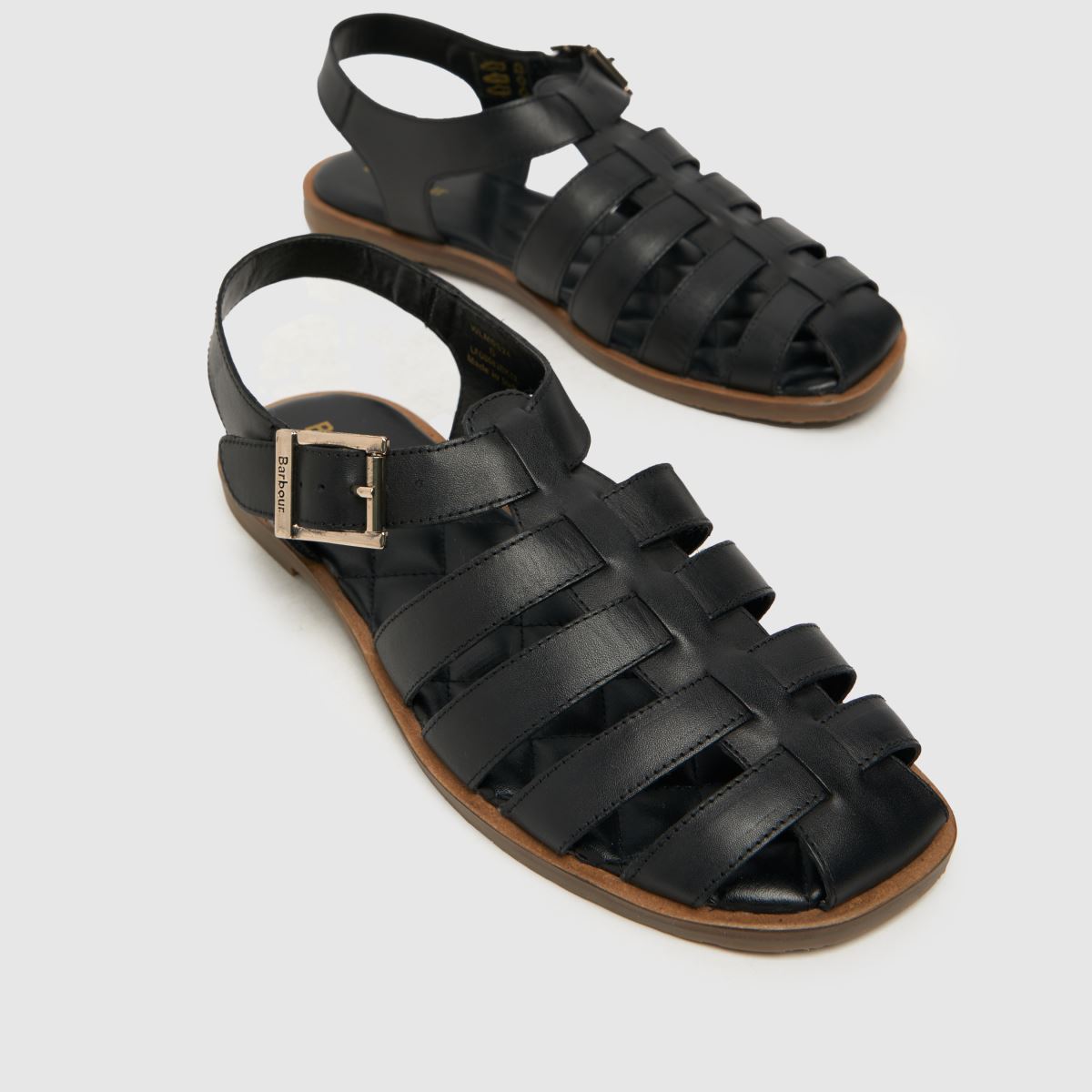Barbour Macy szandálok fekete színben