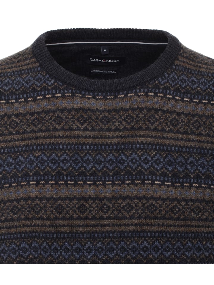CASAMODA Pullover in Dunkelblau günstig kaufen