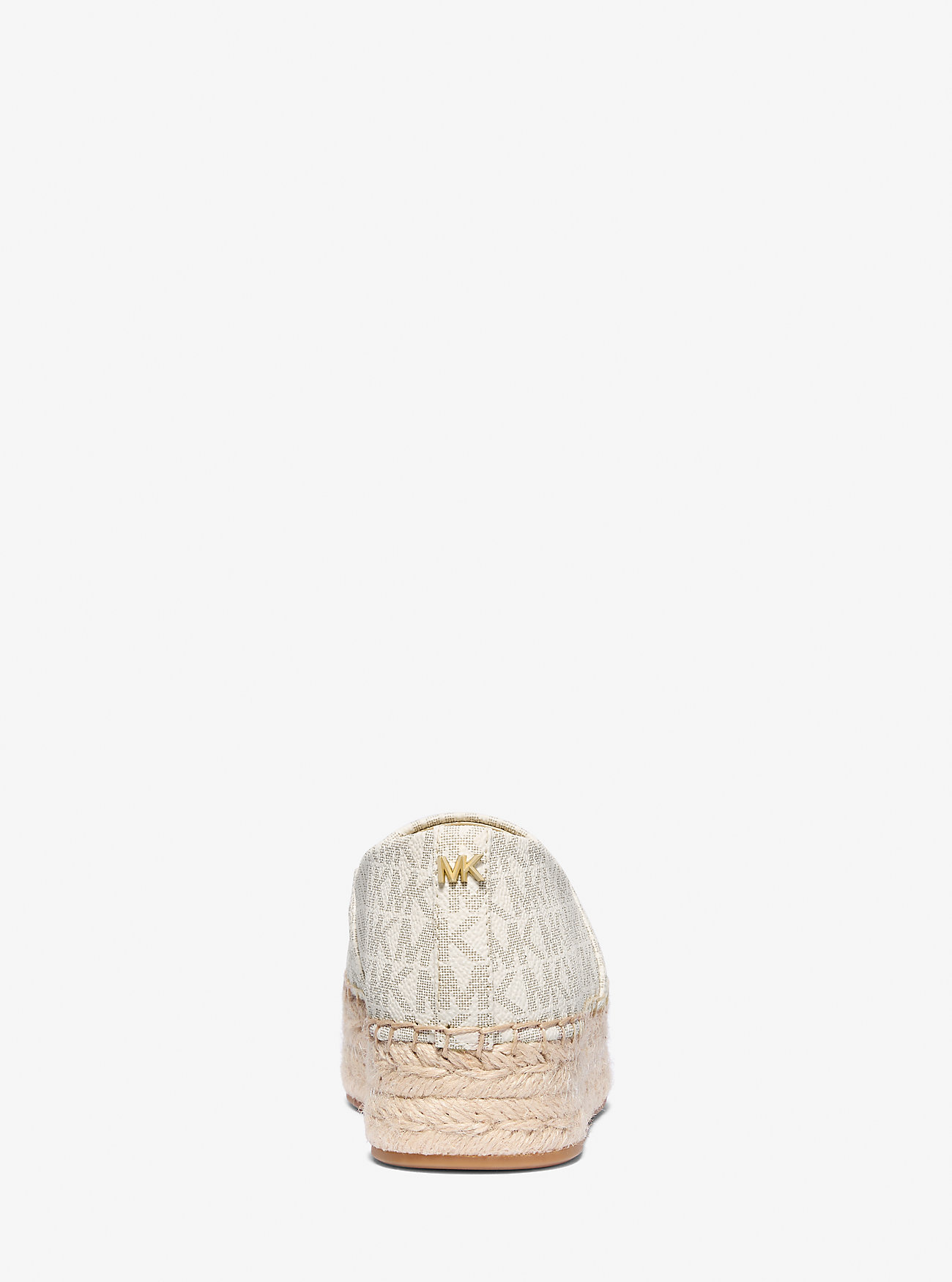 Lynn Signature Logo Platform Espadrille - VANILLA