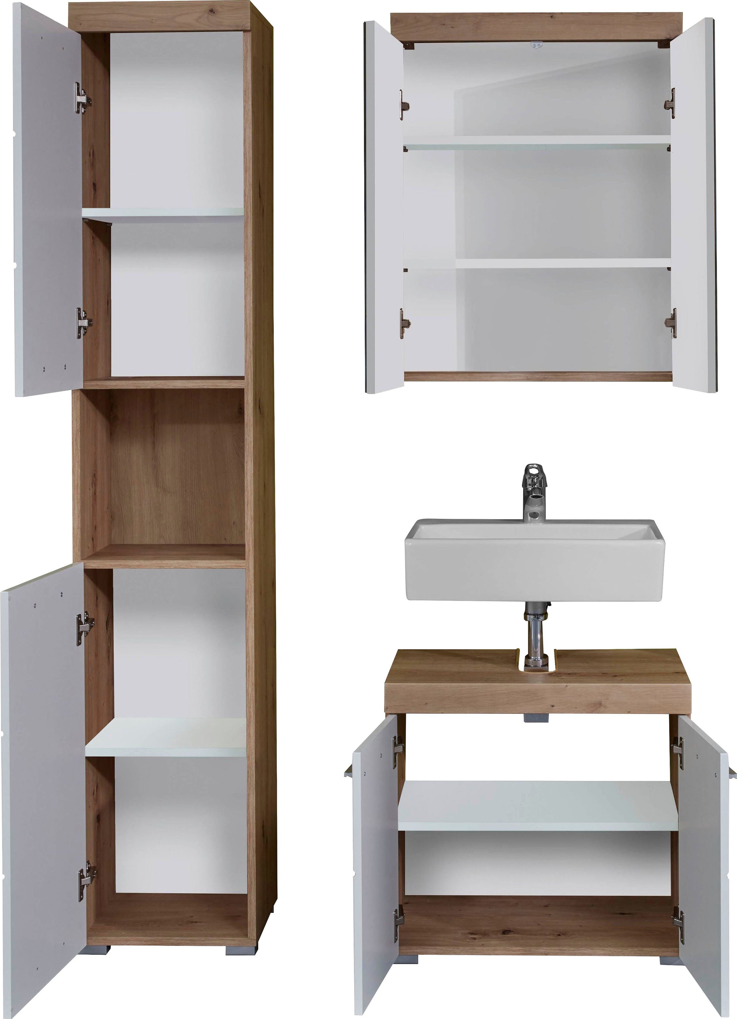 INOSIGN Badmöbel-Set Avena, (Set, 3-St)