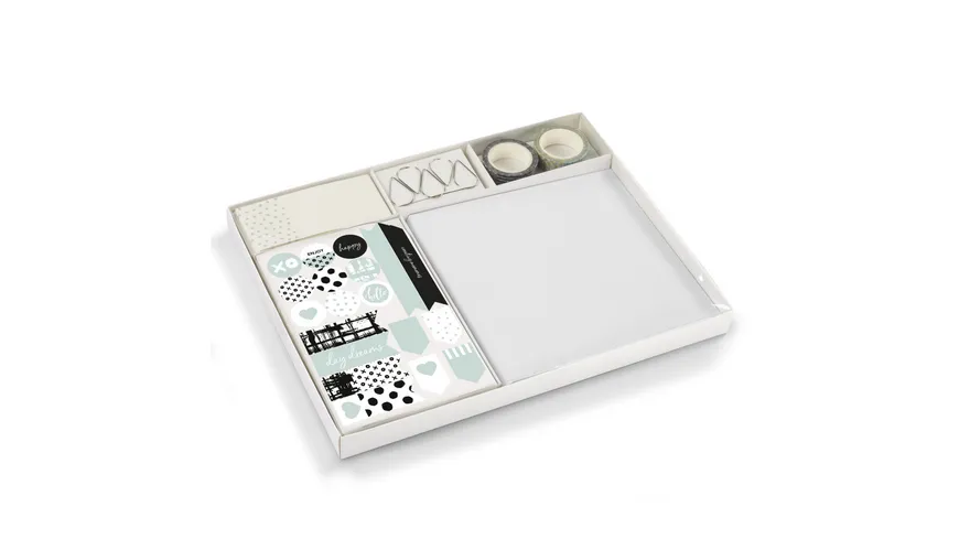 Hama Kreativ-Set, Album selbst gestalten m. Multi-Zubehör, Foto-Geschenkidee DIY