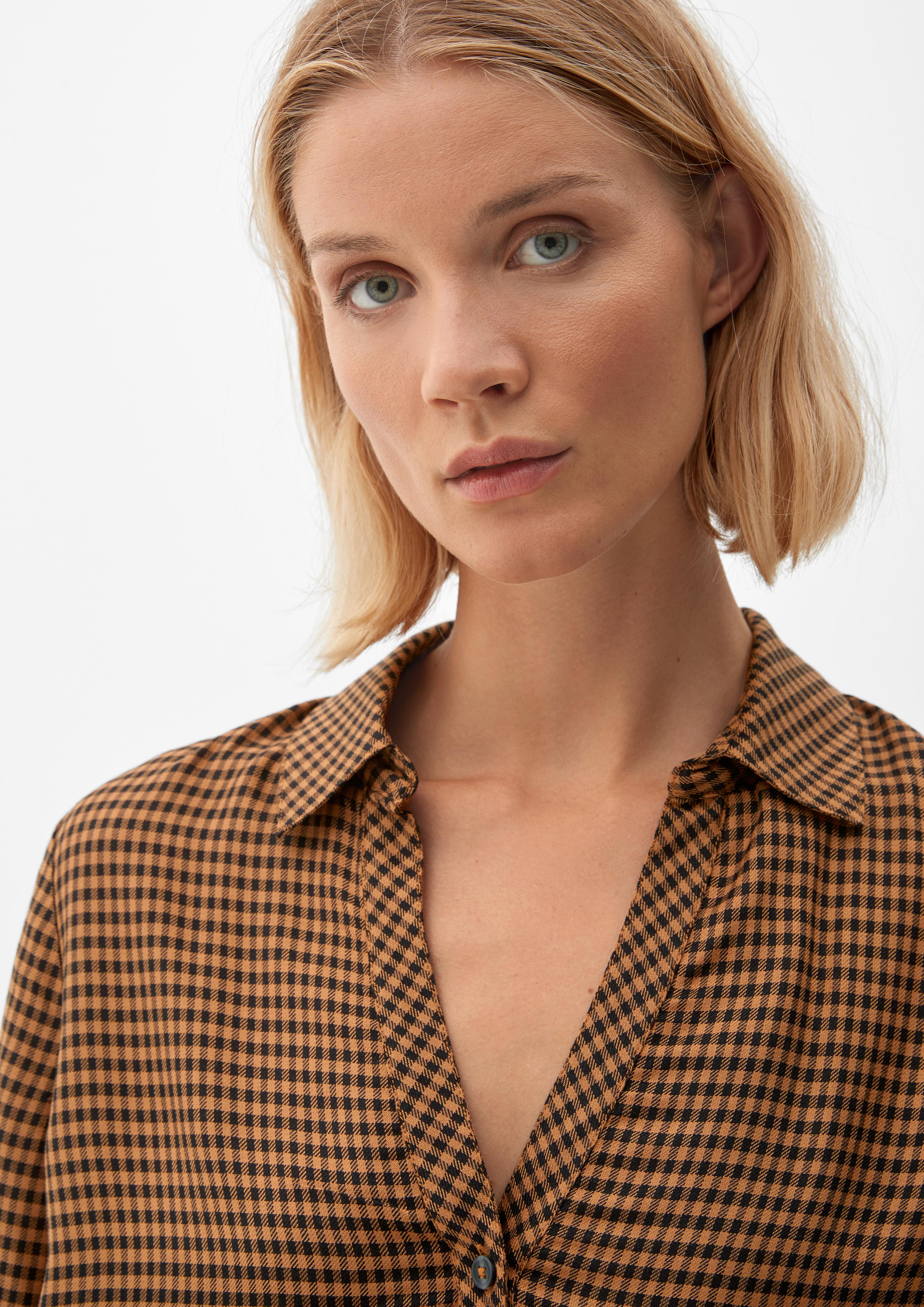 Bluse mit Karomuster  2120721-99N7