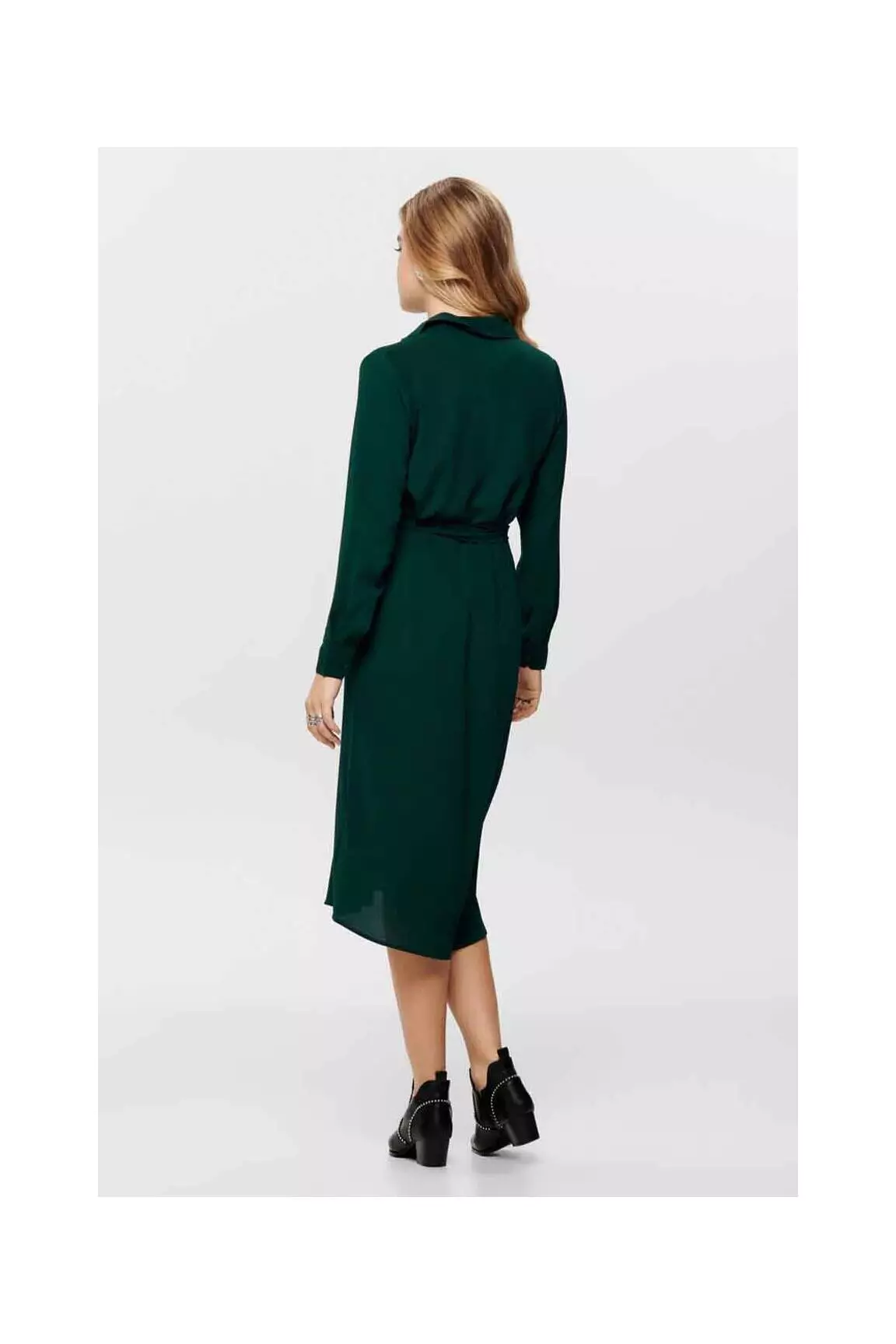 Jacqueline De Yong Robes Mi Longues Femme couleur vert