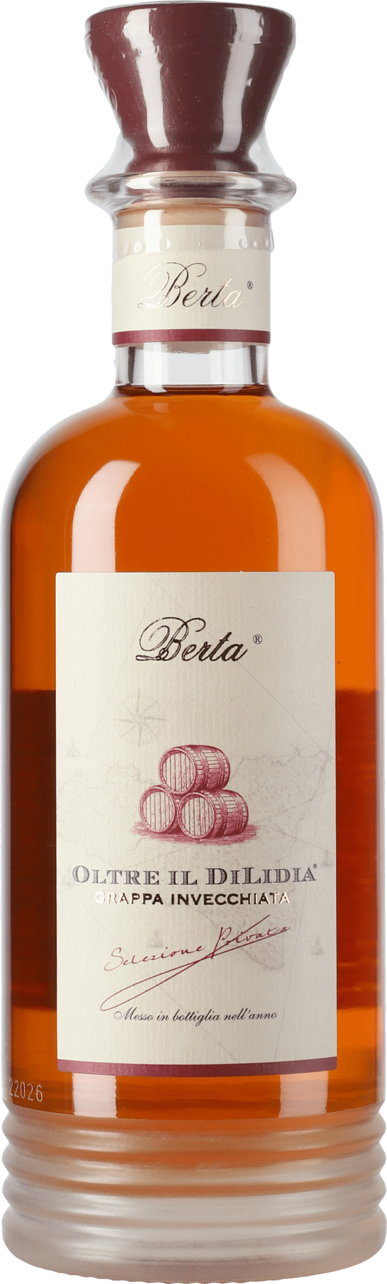 Berta: Grappa Dilidia Riserva Tresterbrand