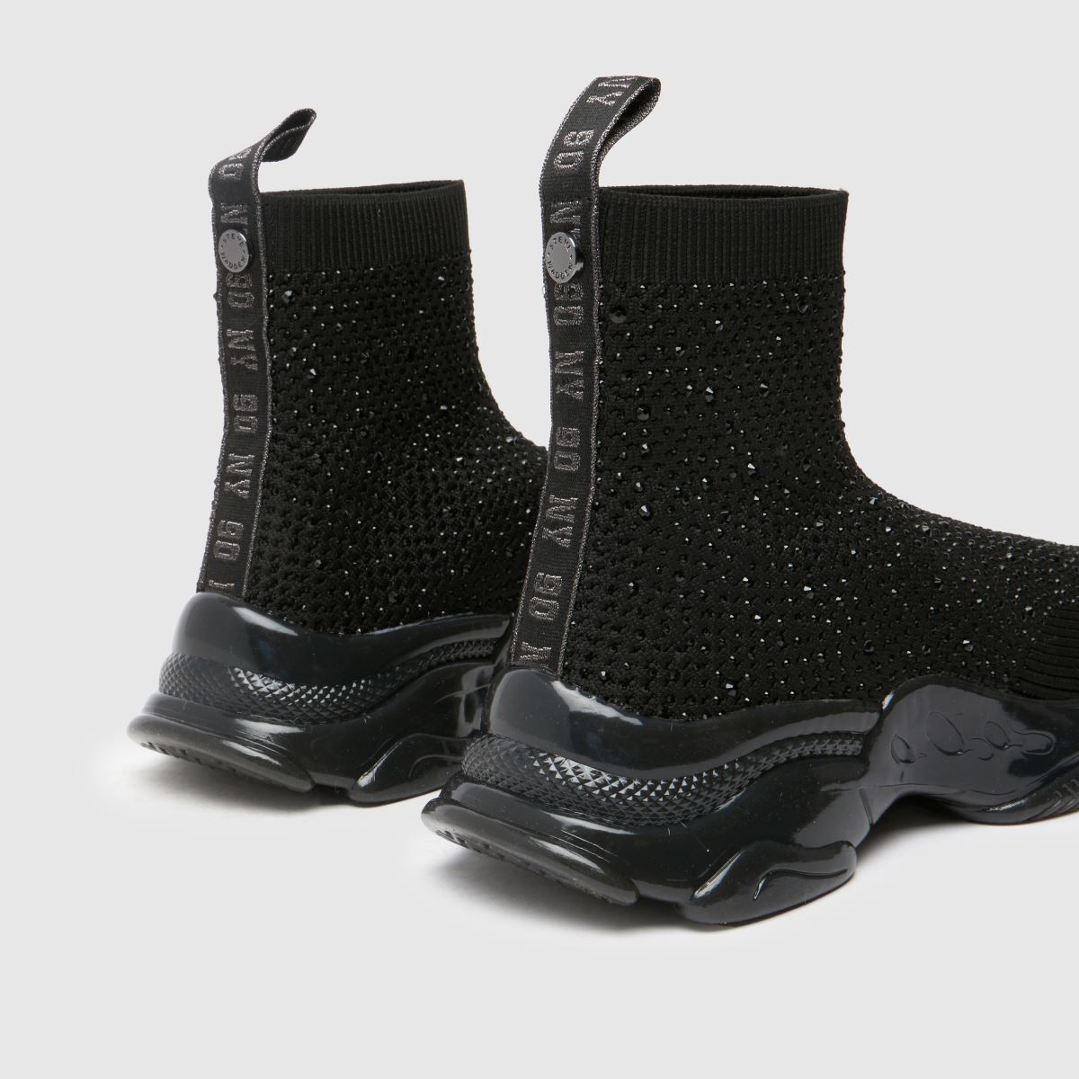 Steve Madden Master R Sock Superge v črni barvi