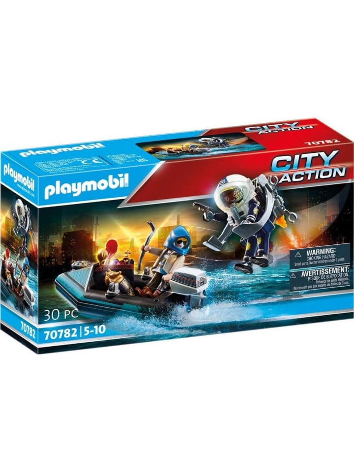 Playmobil Polizei-Jetpack: Festnahme des Kunsträubers in Mehrfarbig ab 5 Jahre günstig kaufen onesize