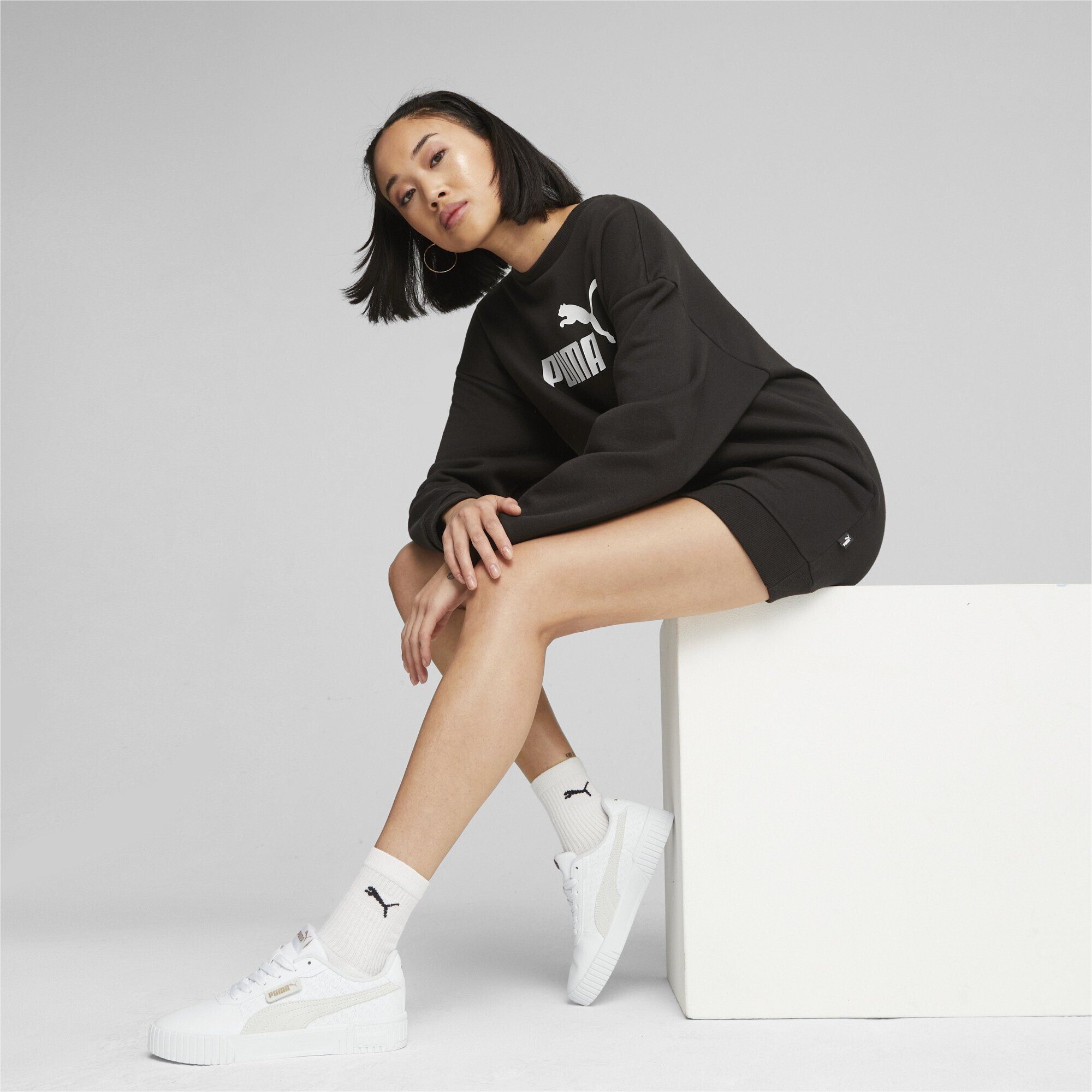 PUMA Sweatkleid ESS+ Crew Kleid Damen