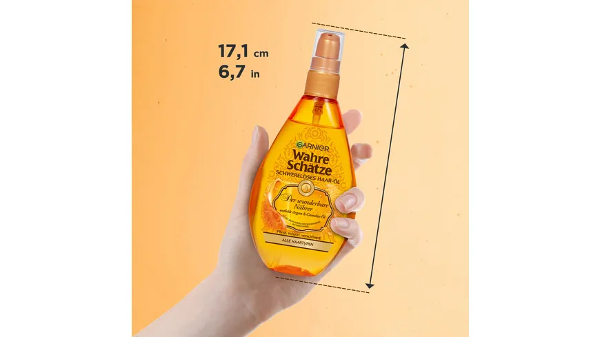 Garnier Wahre Schätze Öl Argan+Camelia Öl 150 ml