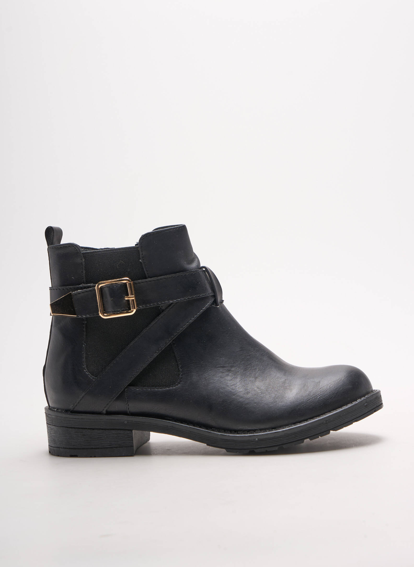 Elue Par Nous Bottines Femme couleur noir