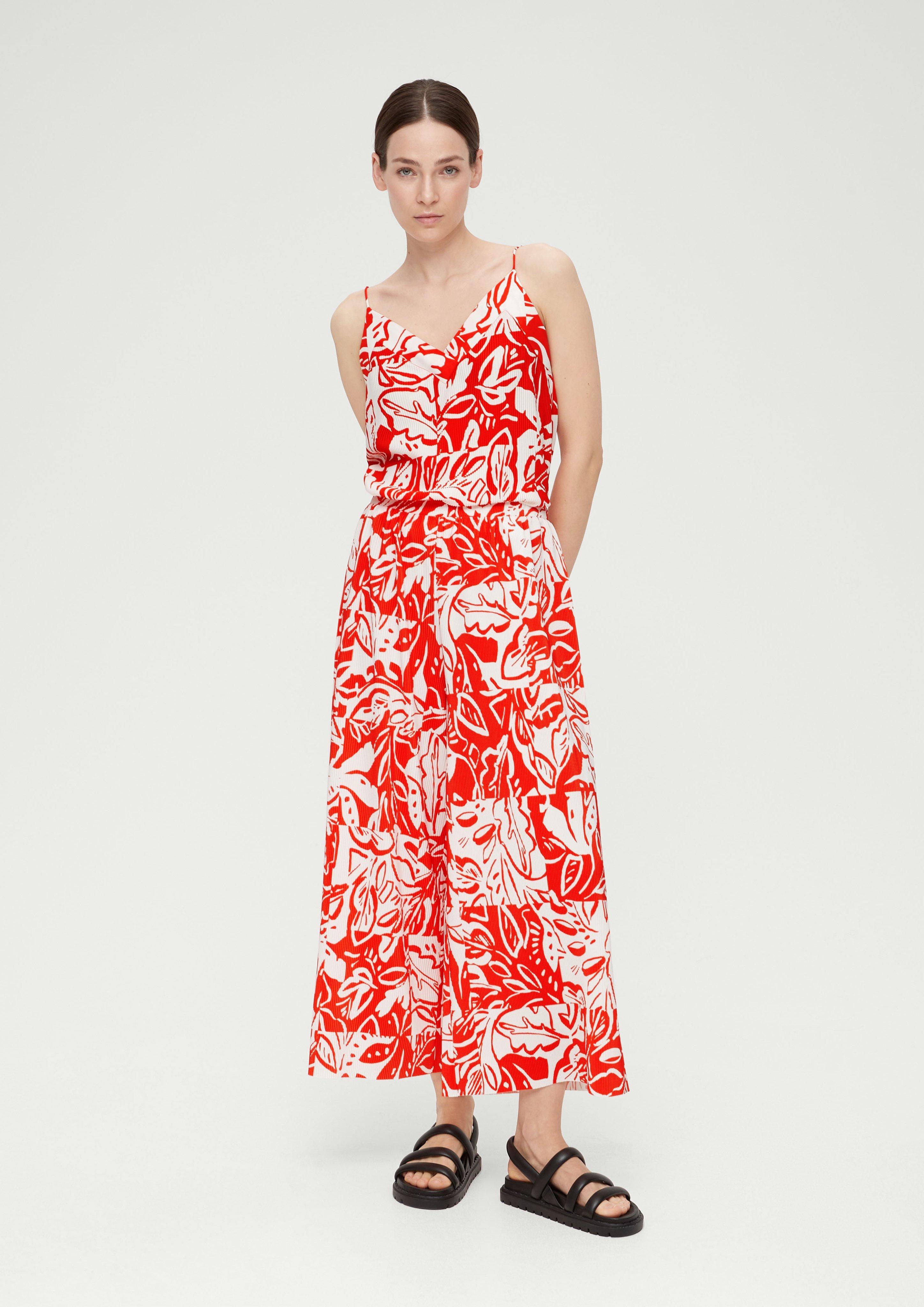 Relaxed: Hose mit Plisseefalten  2132038-25A0
