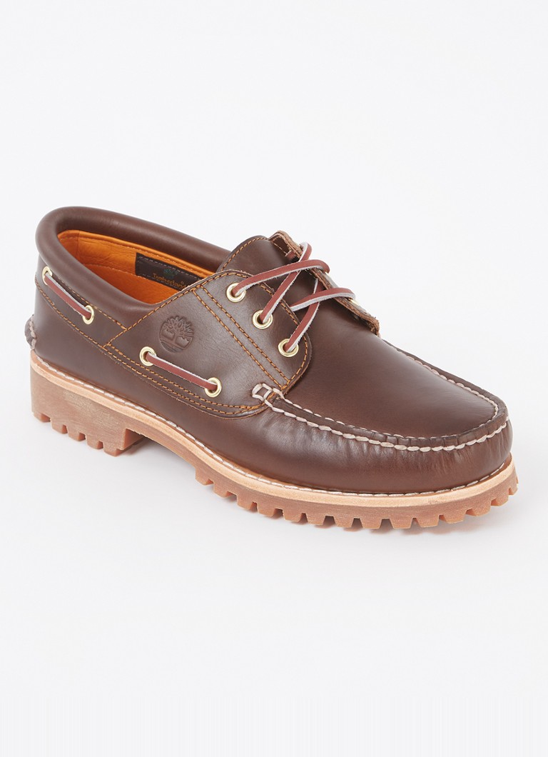 Pantofi sport clasici Timberland Authentic cu 3 ochiuri din piele