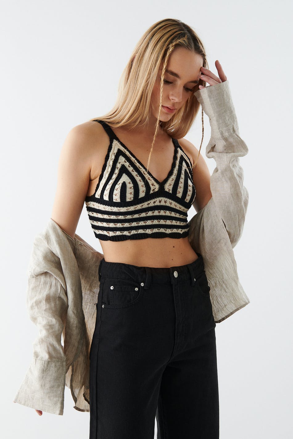 Multi crochet top