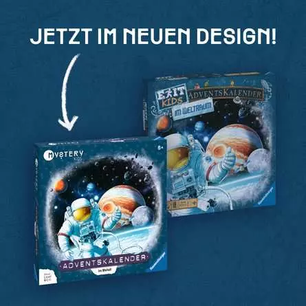 Mystery kids Adventskalender - Im Weltall - Kinderspiel ab 6 Jahren