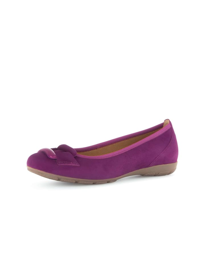 Gabor Fashion Sportliche Ballerinas in lila günstig kaufen