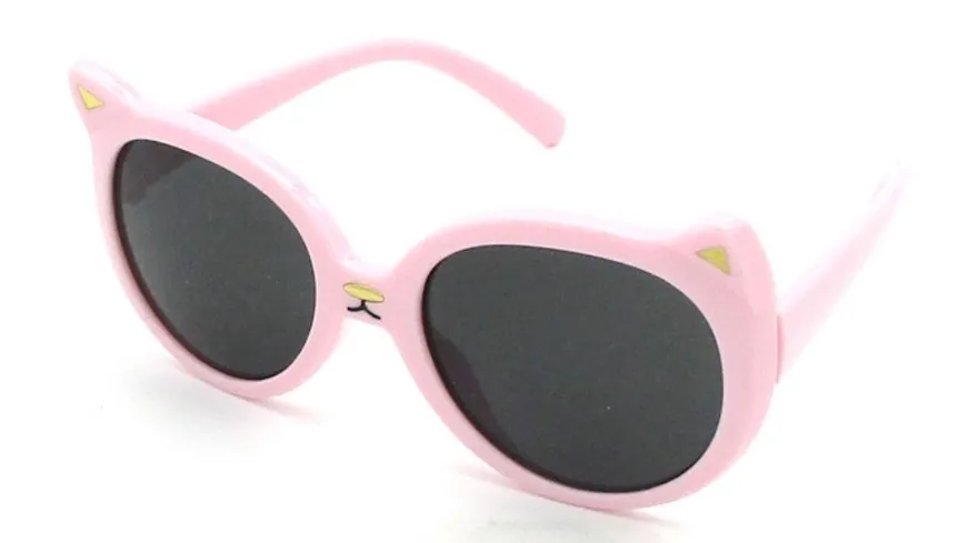 Basley Sun KIDS Sonnenbrille Katze Rosa