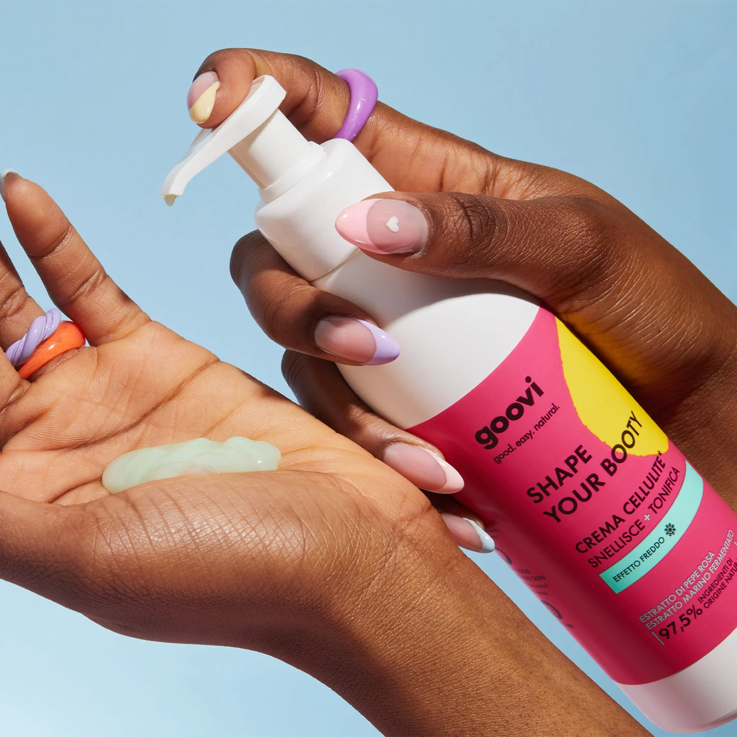 MODELE SEU BUMBUM - Creme corporal anticelulite com efeito refrescante