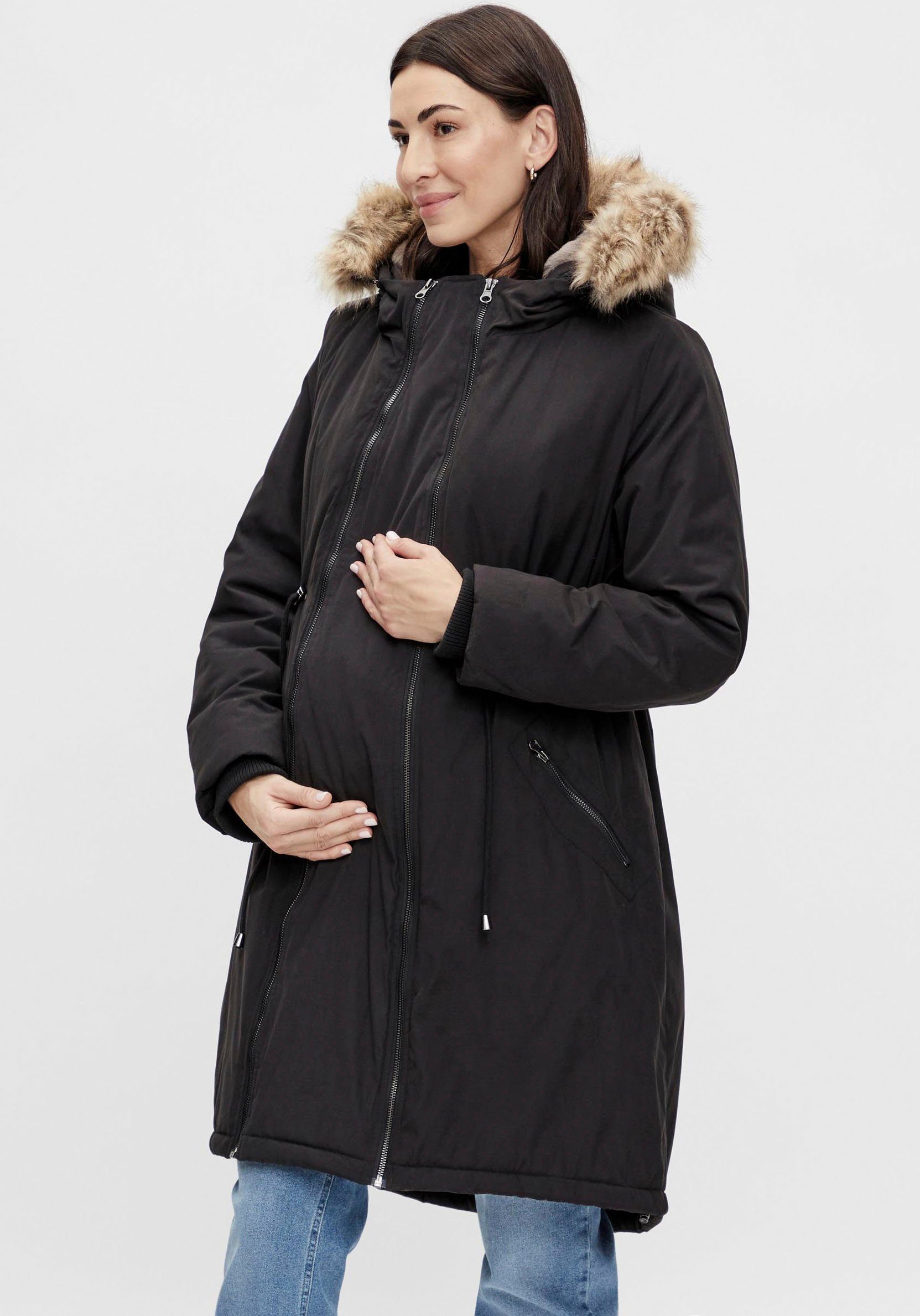 Mamalicious Umstandsjacke MLAMY mit Kapuze