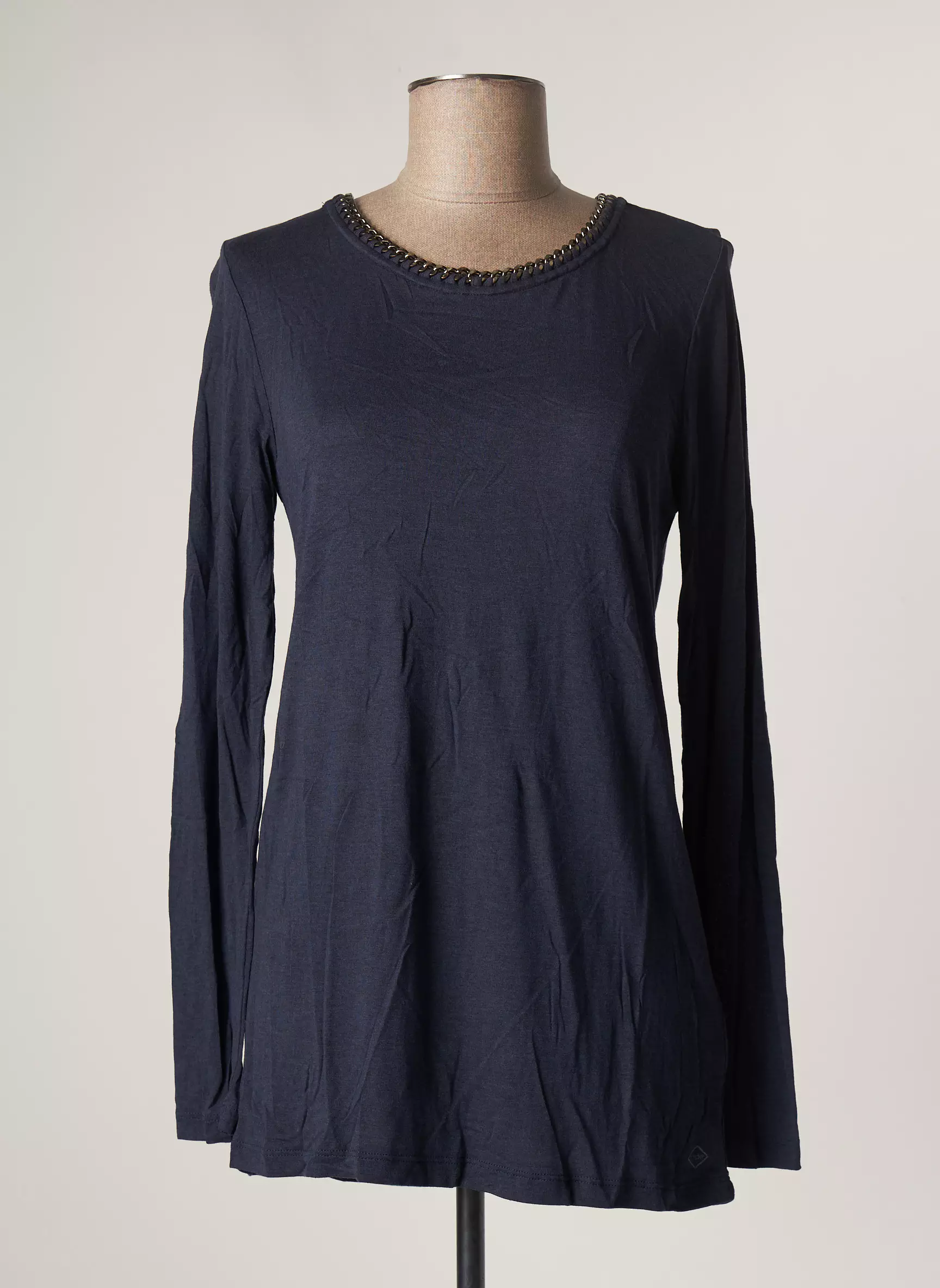 Ddp Tshirts Femme couleur bleu