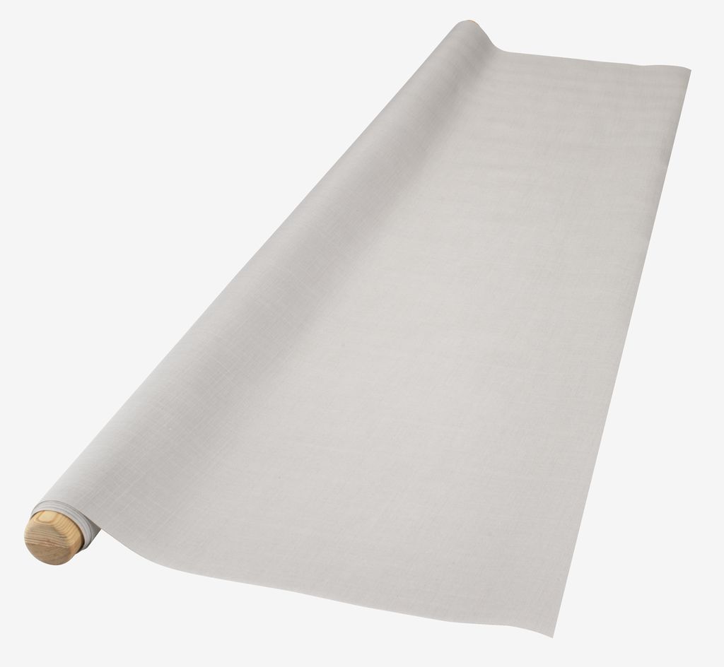 Tissu ciré HERTEGRAS, largeur 140 cm, gris