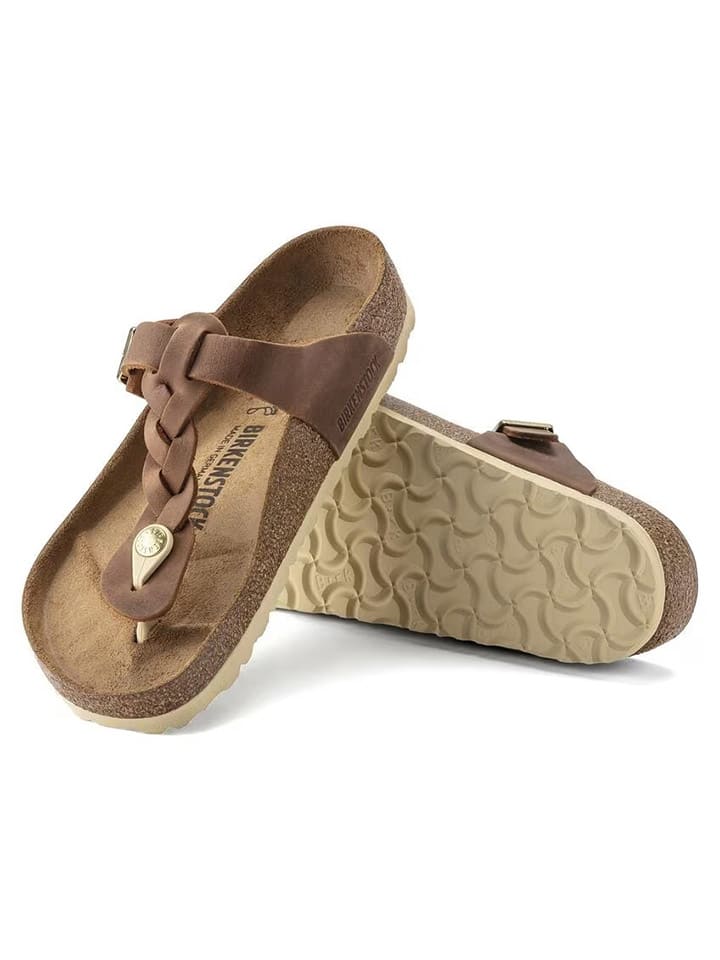 Birkenstock Leder-Zehentrenner 