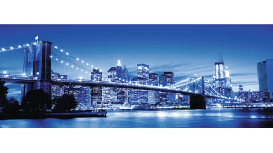 Ravensburger Panorama Puzzle - Leuchtendes New York, 1000 Teile