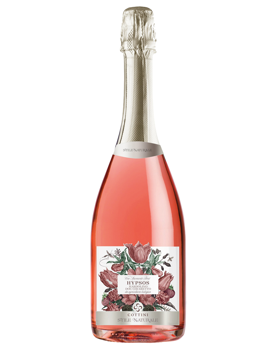 Bardolino Chiaretto Spumante Brut DOC Hypsos Stile Naturale Cottini 0,75 ℓ