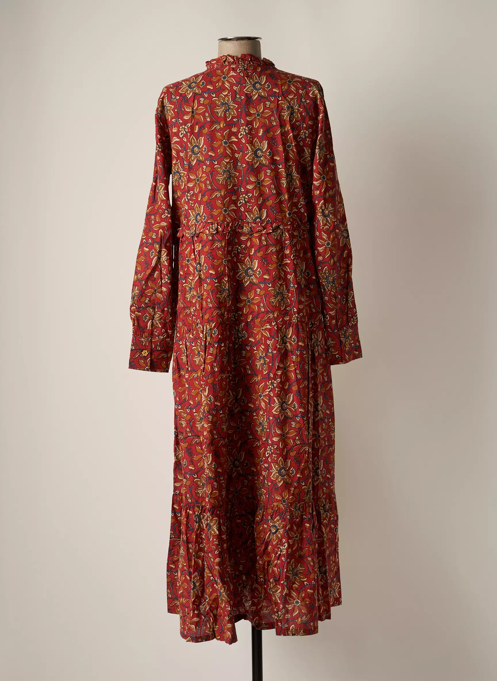 Chicosoleil Robes Longues Femme couleur rouge