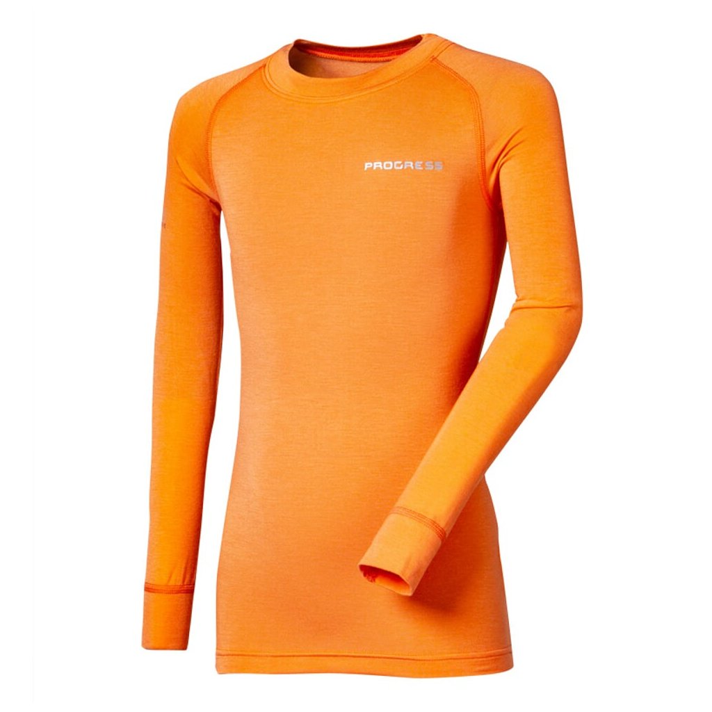 Progress E NDRD Kinder-Langarmshirt Aprikose