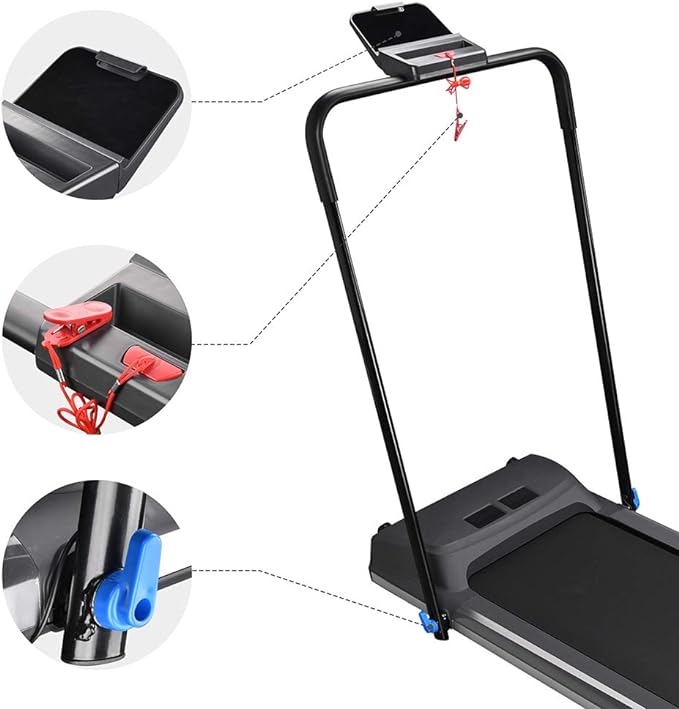 AW Foldable 2 in 1 Treadmill Under