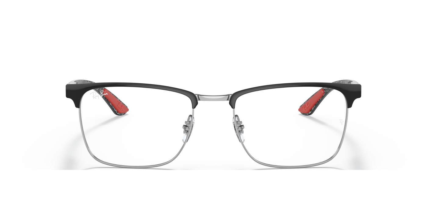 RB8421 OPTICS - Negru lucios pe argintiu