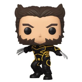 X-Men 20th Anniversary POP! Marvel Vinyl Figur Wolverine In Jacket 9 cm