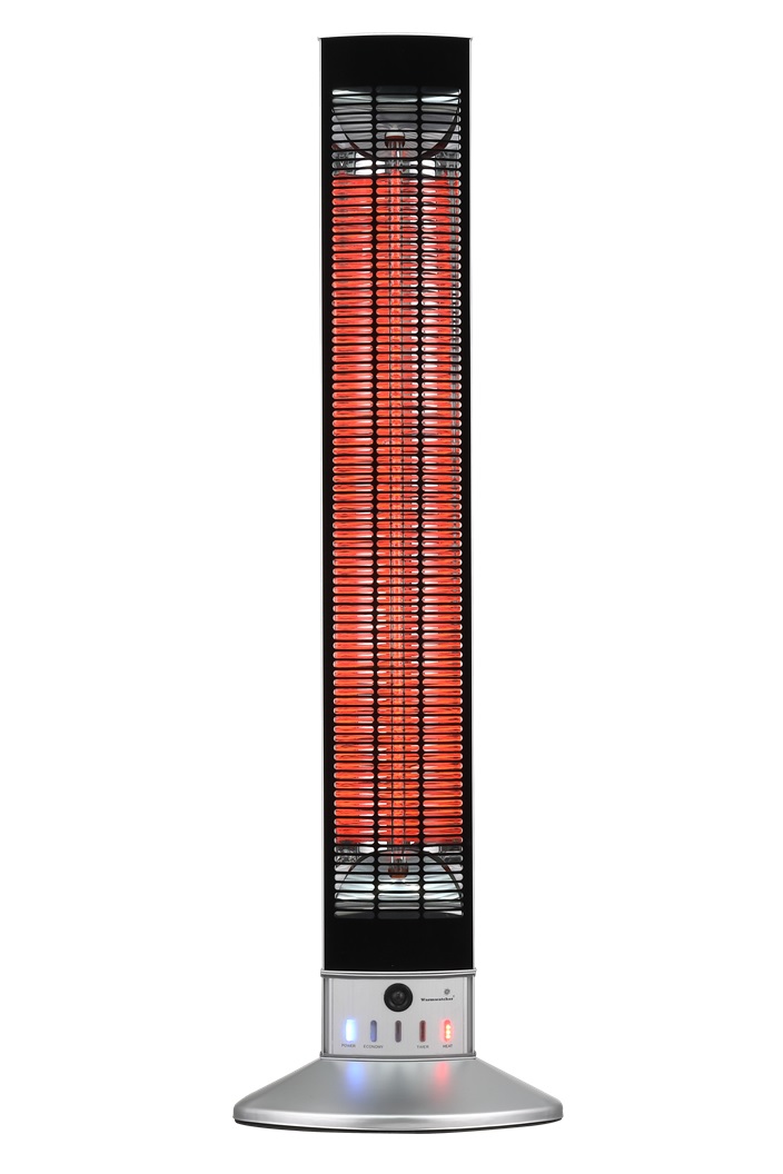 FireKING Warmwatcher® Gaea Infrarot-Heizstrahler 1800 Watt Terrassenstrahler