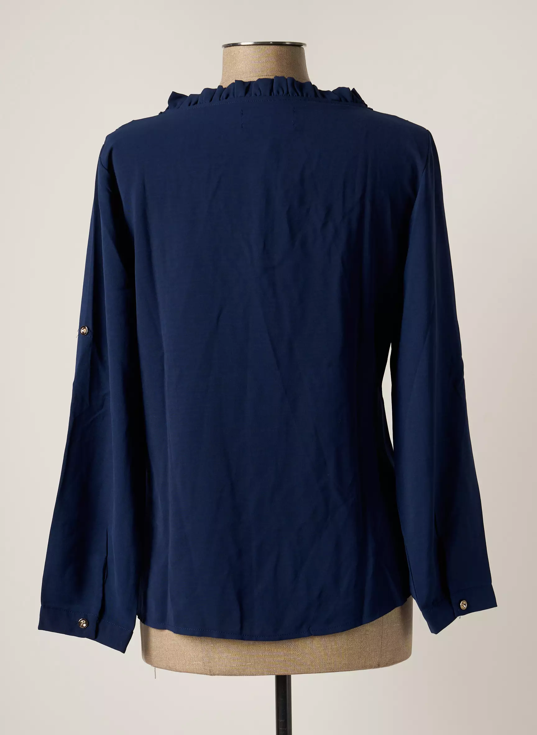 Rose Blouses Femme couleur bleu