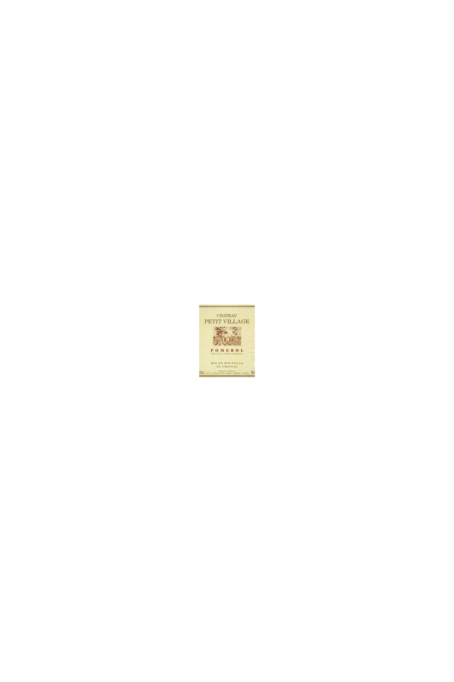 Château Petit Village 1986, Pomerol
