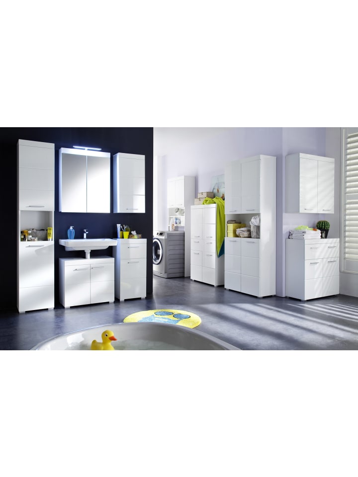 ebuy24 Badschrank AmandaMando Weiß 37 x 23 cm günstig kaufen onesize