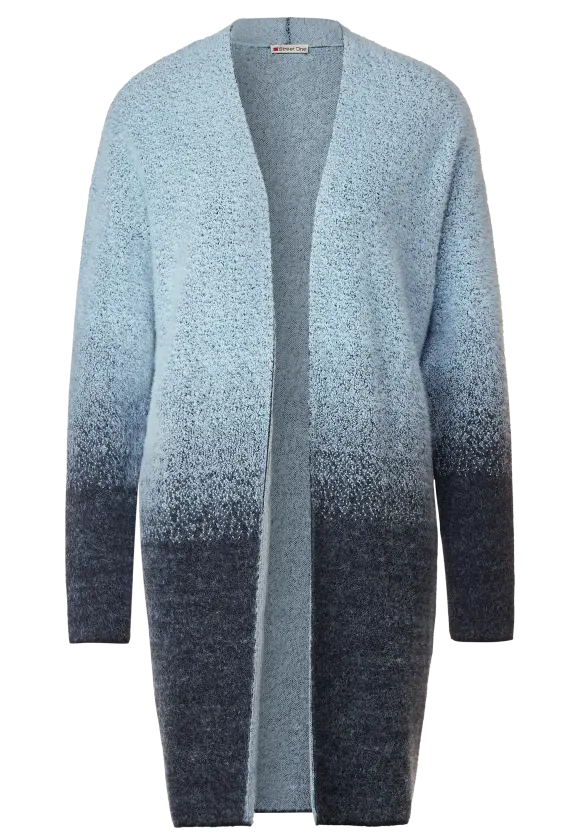 Street One Lange Federgarn Strickjacke