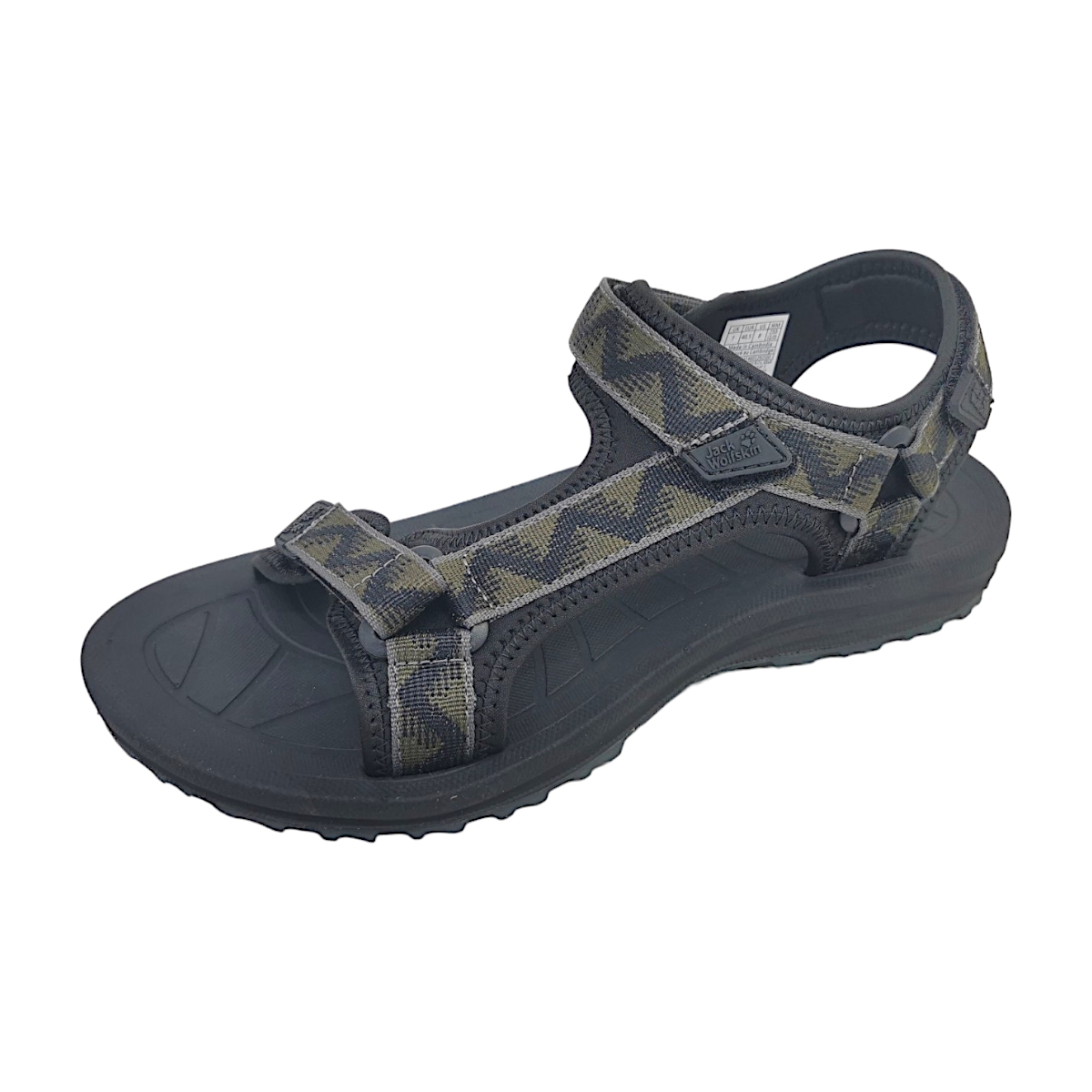 Jack Wolfskin Wave Breaker M 4052011-4341 Schwarz 4341 Island Moos