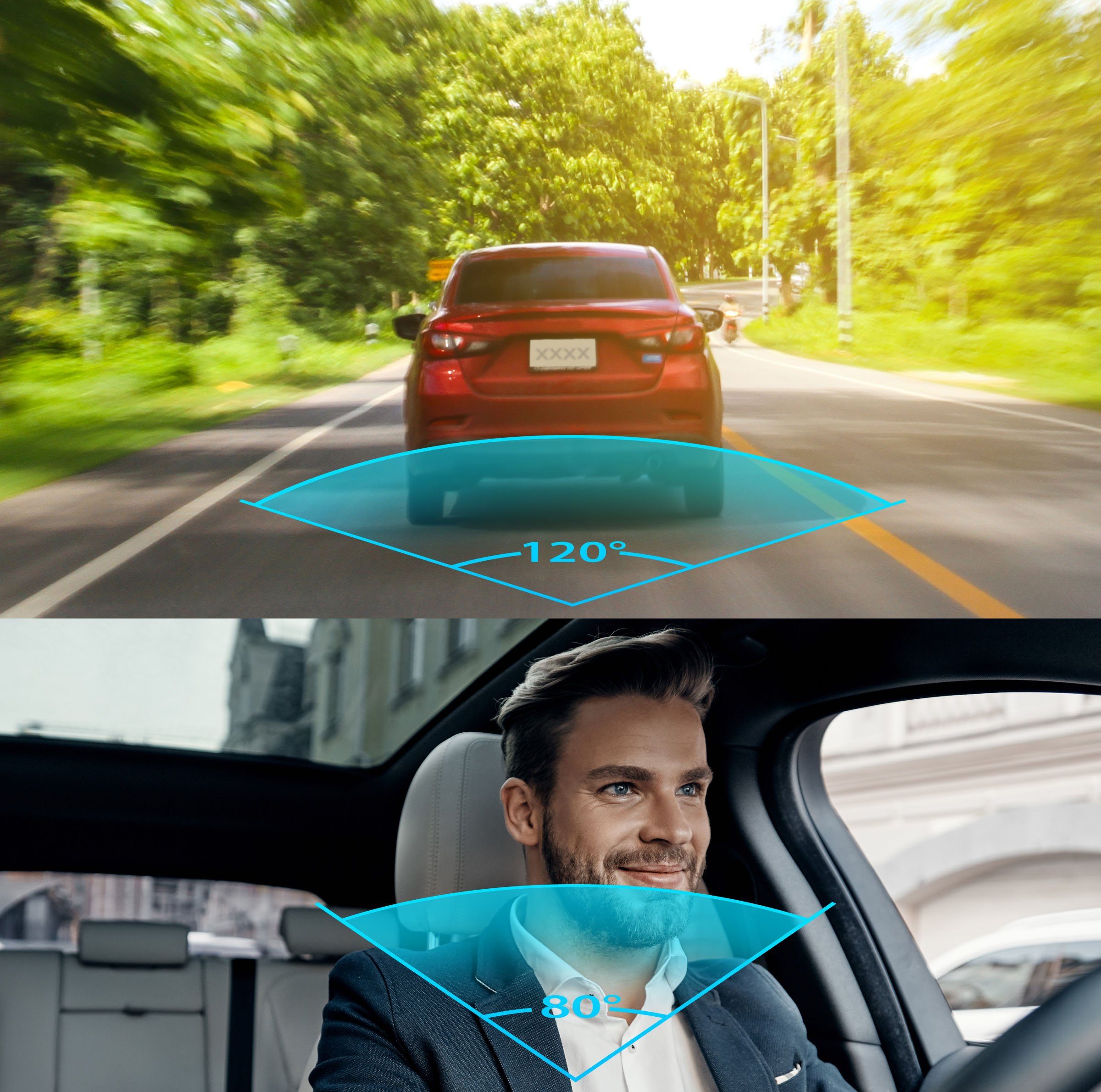 Technaxx FullHD Dual TX-185 Dashcam