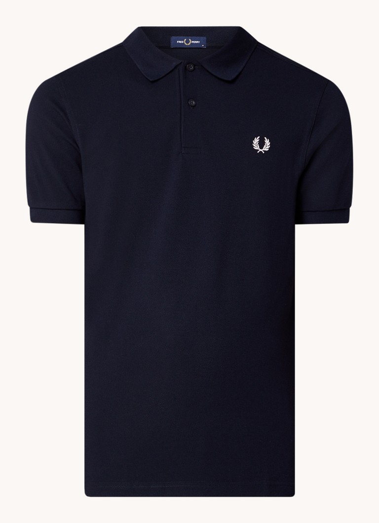 Fred Perry polo majica regularnog kroja od pike pamuka s vezom logotipa