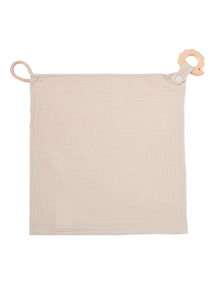 nordic coast company  Kuscheltuch Musselin Igel Sand günstig kaufen onesize