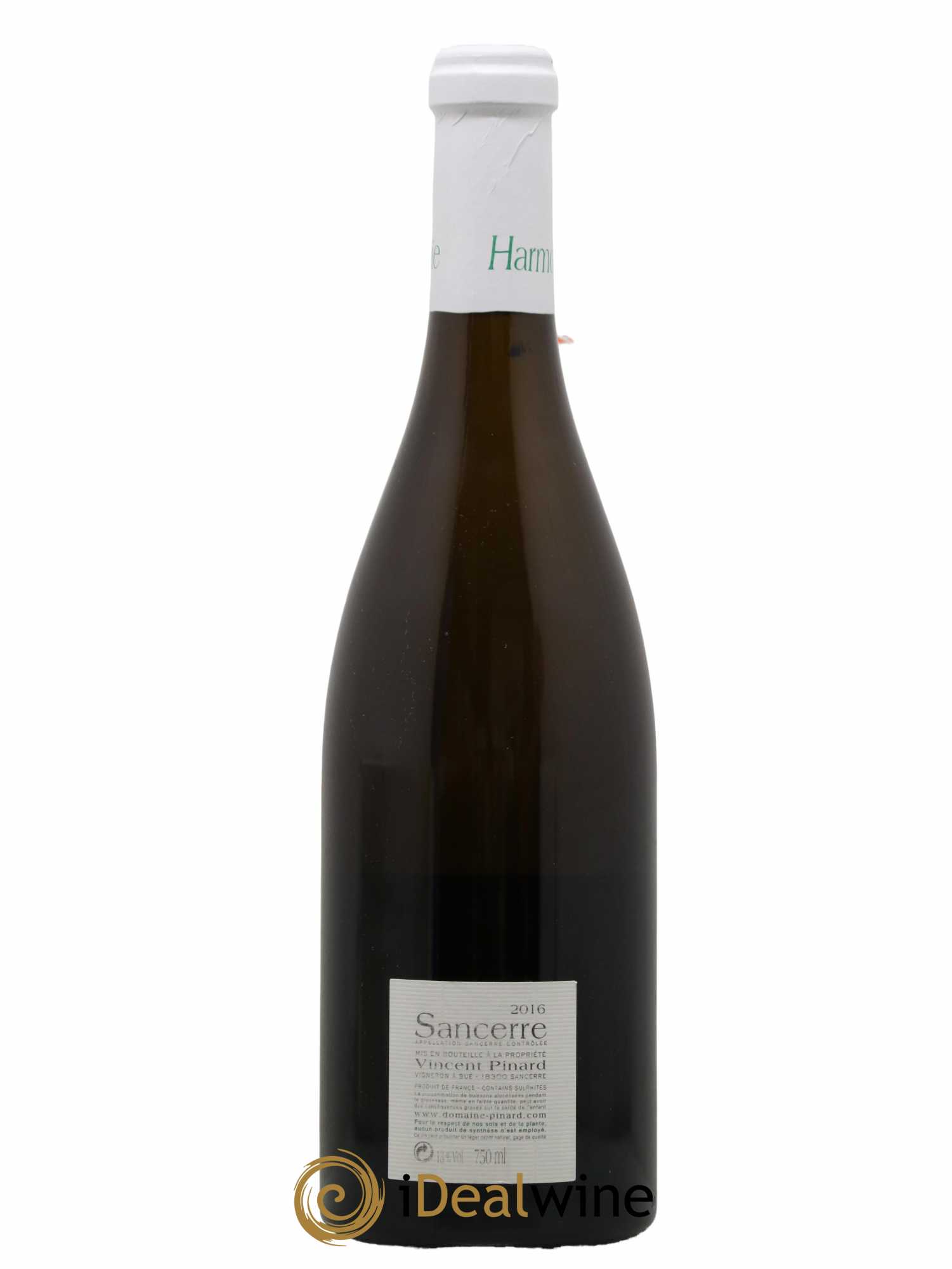 Sancerre Harmonie Vincent Pinard  2016 - Lot de 1 Bouteille