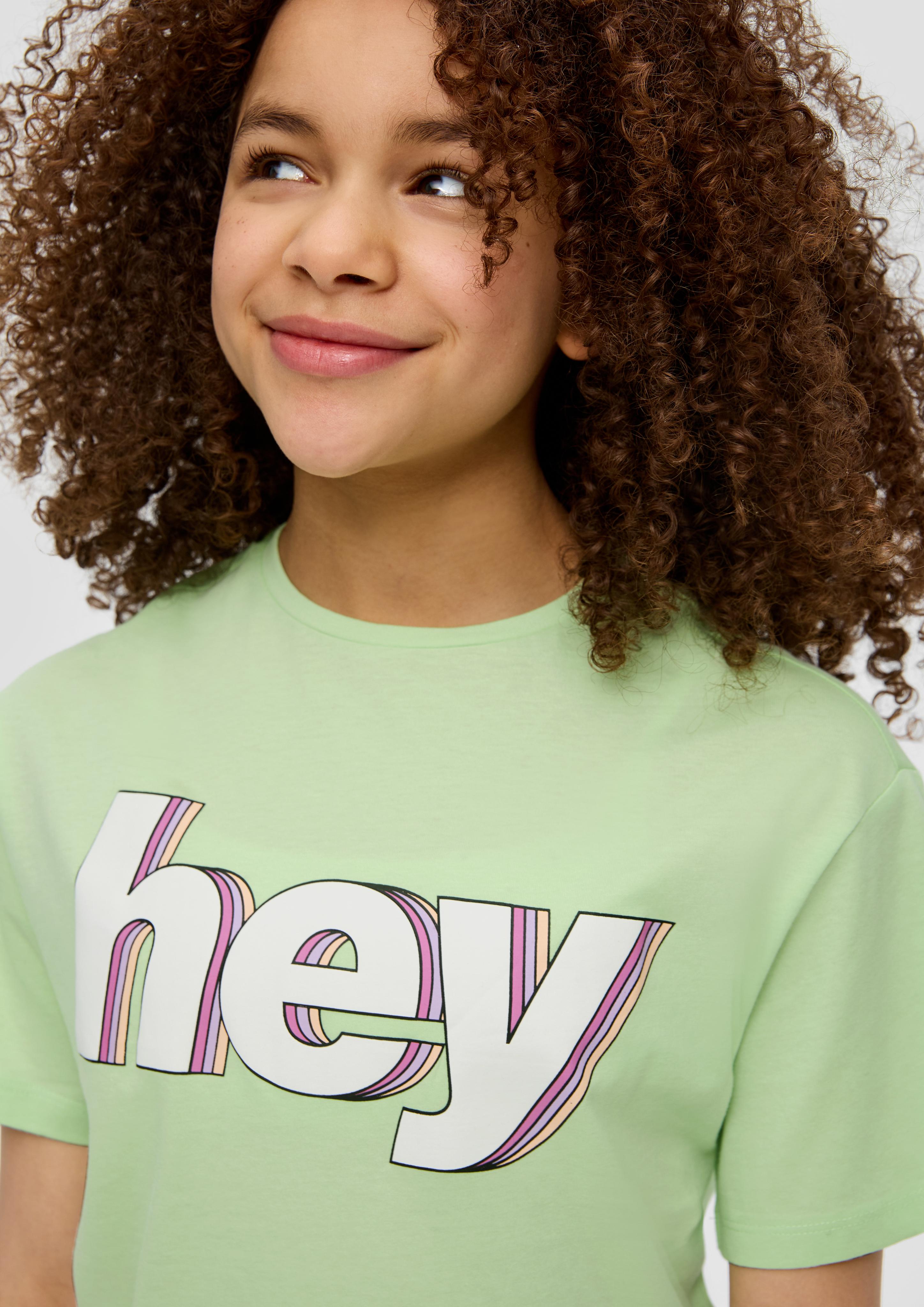 T-Shirt mit Frontprint  2142430-7250