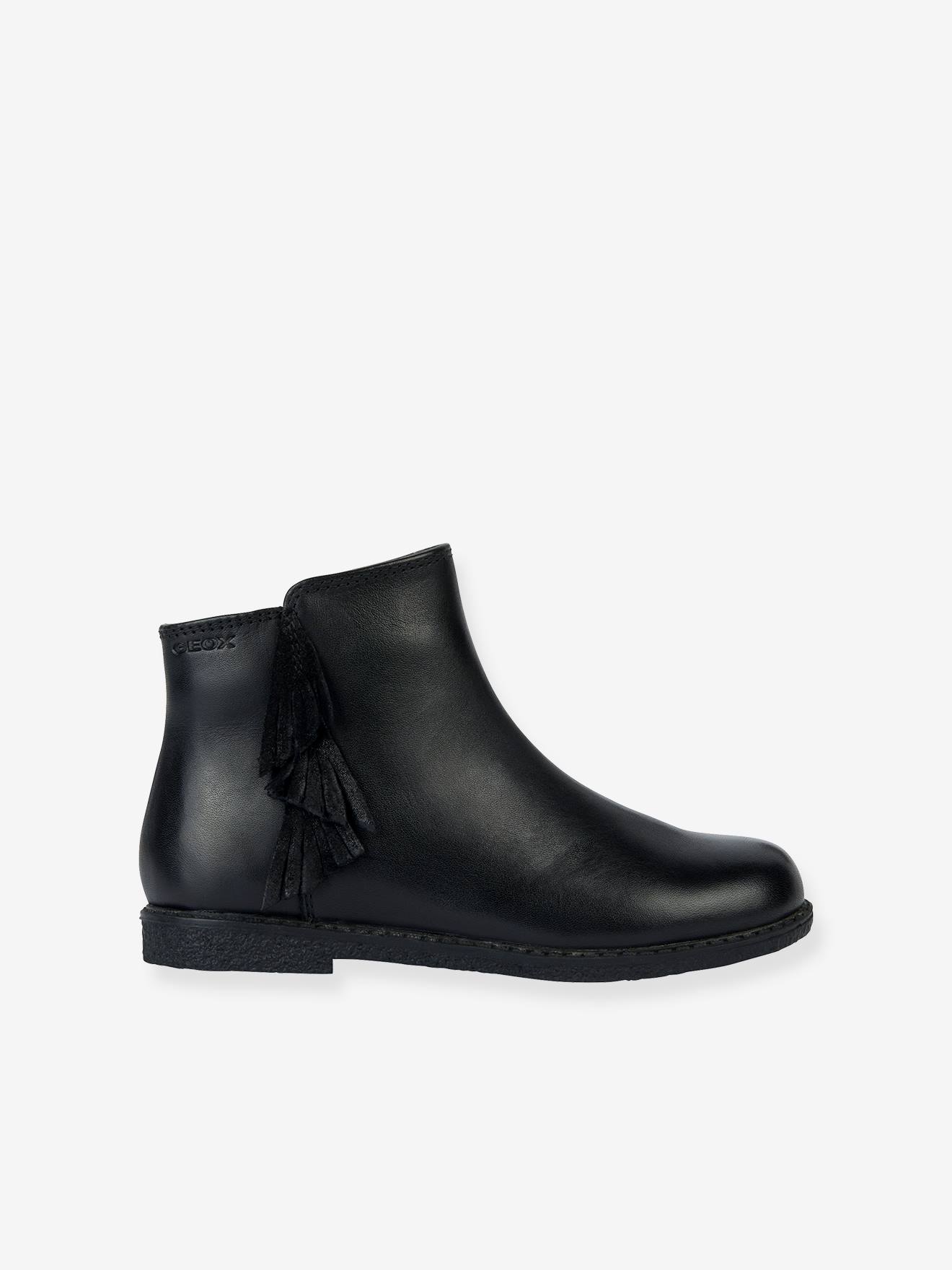 Boots en cuir J Shawntel Fille GEOX® noir