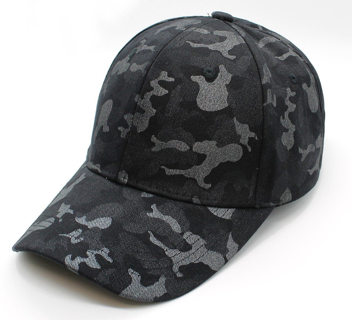 dy_mode Baseball Cap Camouflage Kappe Damen Basecap Herren Army Muster Schirmmütze Bunt One Size, mit Belüftungslöcher, Unisex