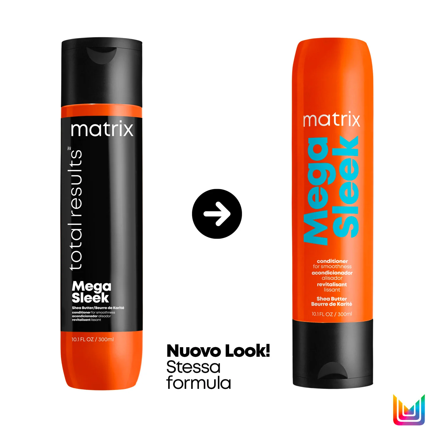 Total Results Mega Sleek Conditioner - Regenerator za zaglađivanje, discipliniranje/regenerator protiv kovrčanja kose