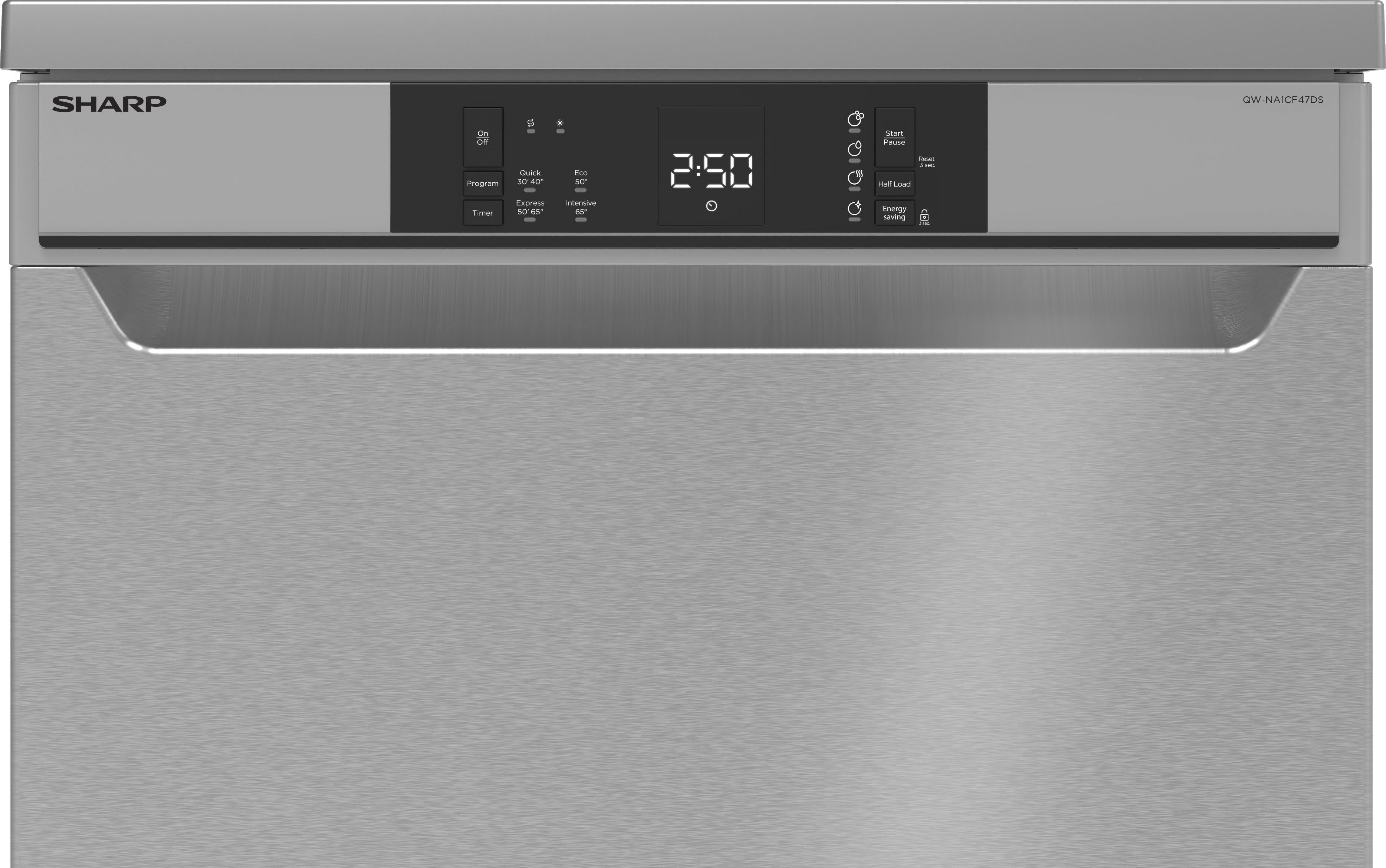 Sharp Standgeschirrspüler, QW-NA1CF47DS-DE, 13 Maßgedecke