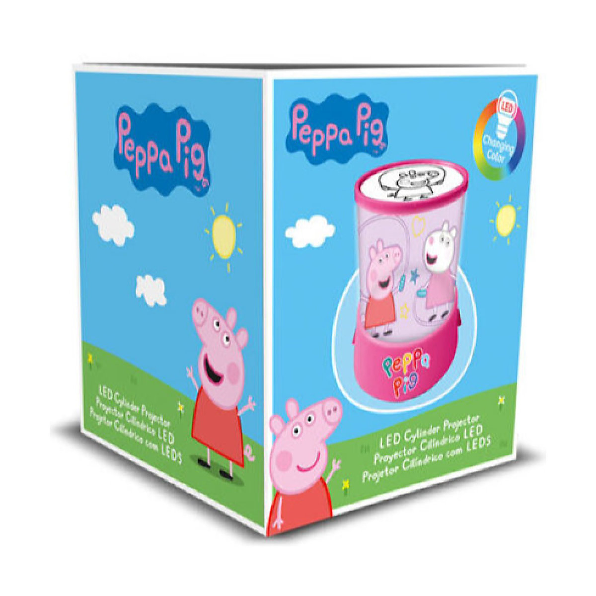 Peppa Wutz Projektor Nachtleuchte Tischlampe