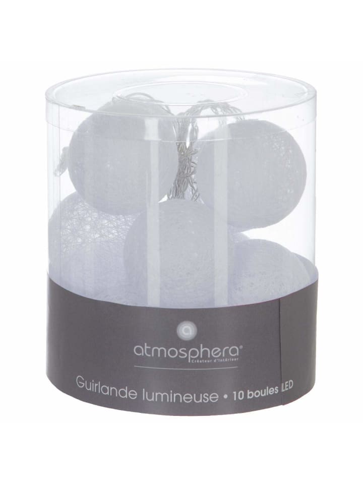 Atmosphera Créateur d'intérieur LED-Girlande in weiß günstig kaufen onesize
