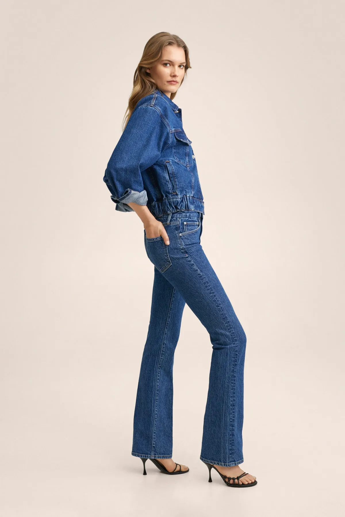 MANGO  Jeans - Blau - Bootcut