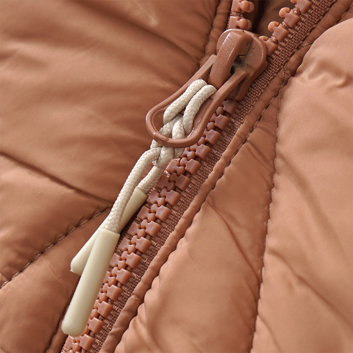 Mädchen Steppjacke mit Kapuze